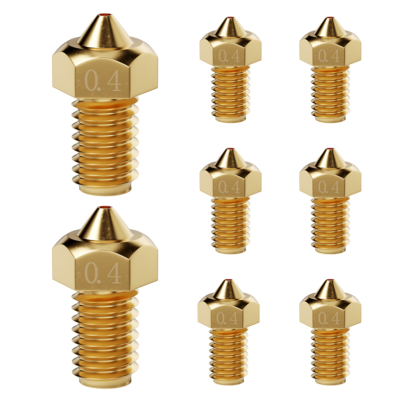 Hotend 0.4Mm - 0.4mm Pirinç Nozüller Anycubic Kobra, Kobra
