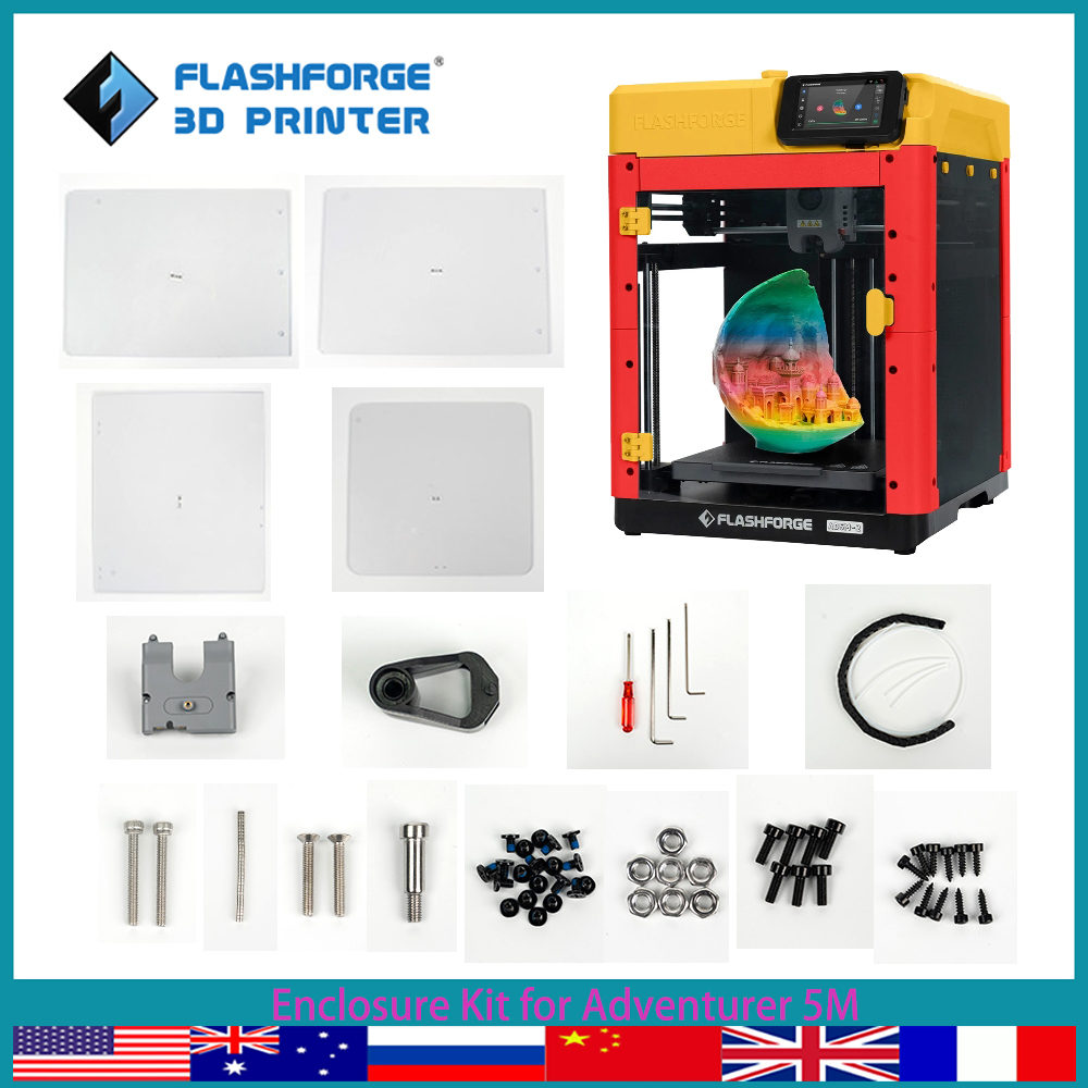 Enclosure 3D Printer - FLASHFORGE Adventurer 5M 3d Yazıcı Parça