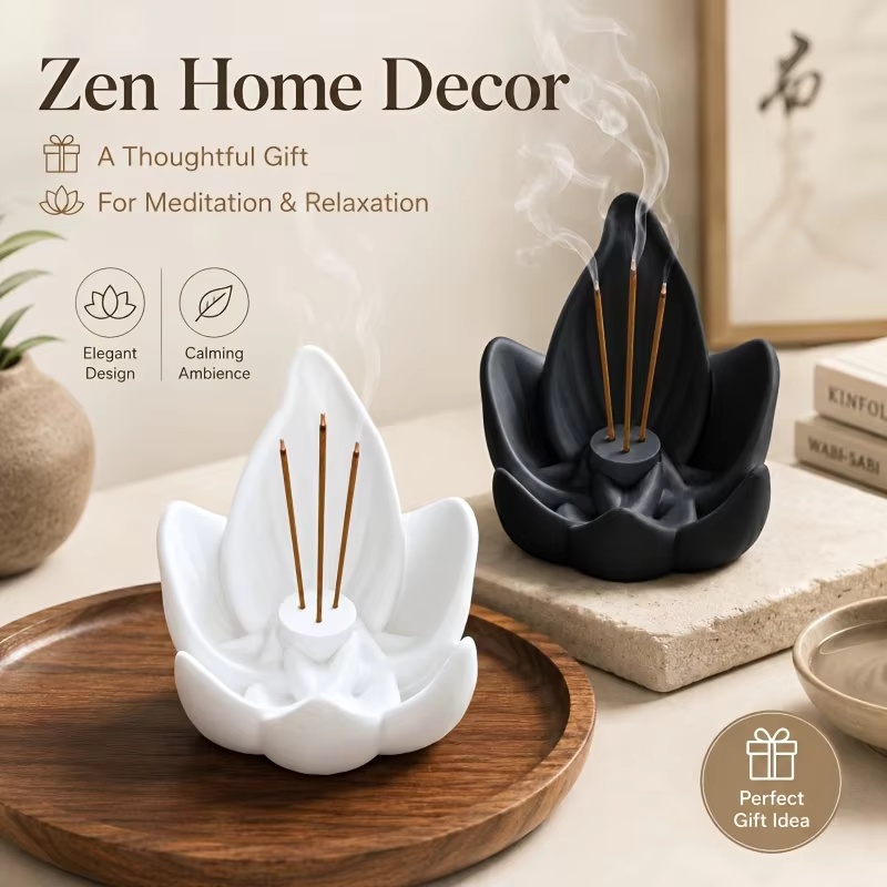 3D Printer Stand - Zen Çin Tarzı Lotus Tütsü Brülörü