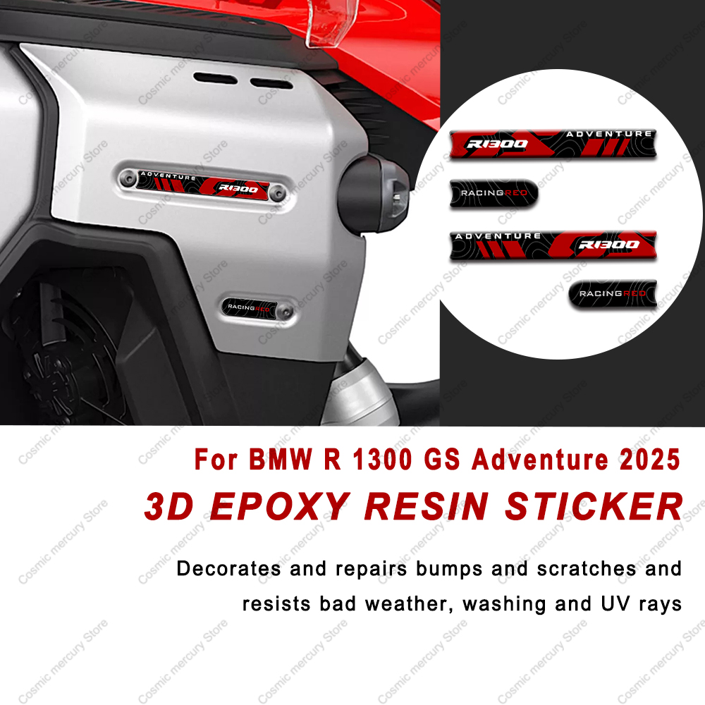 Resin Vat - 3D Epoksi Reçine Koruyucu Etiket Motosiklet
