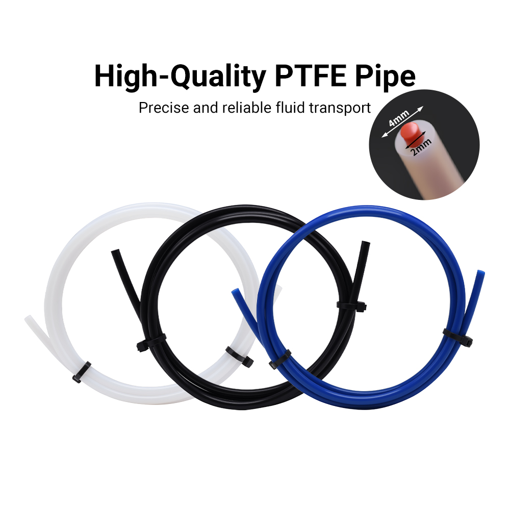 Petg Filament - 1M PTFE tüp 2x4mm MK8 sıcak