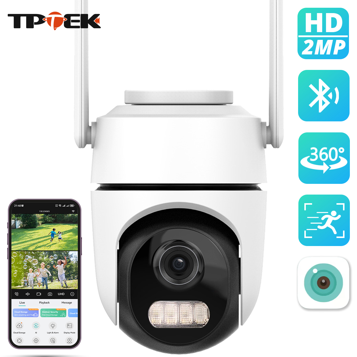 2MP 1080P WiFi PTZ Güvenlik Ka - Btt Skr Mini incelemesi ve fiyatı