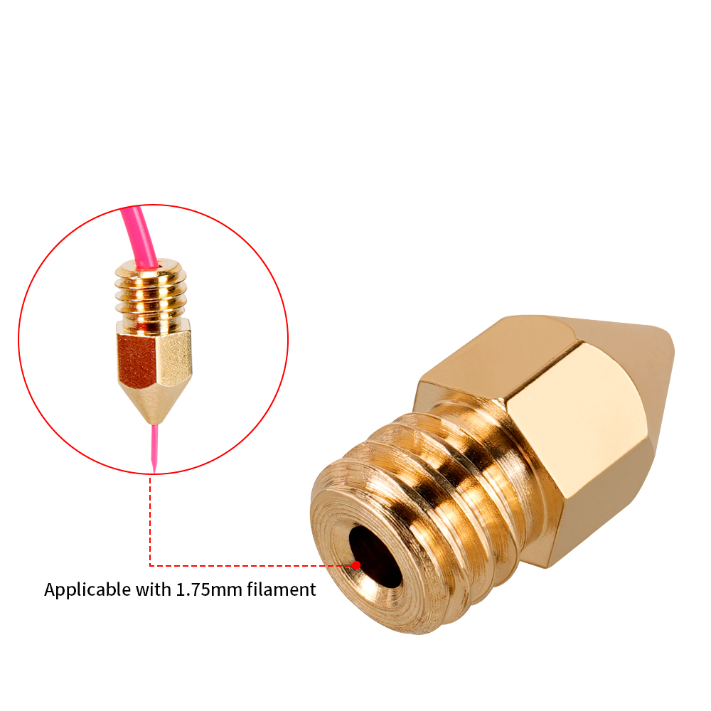 MK7 MK8 Meme 0.4mm 0.3mm 0.2mm - Direct Drive Extruder incelemesi ve fiyatı