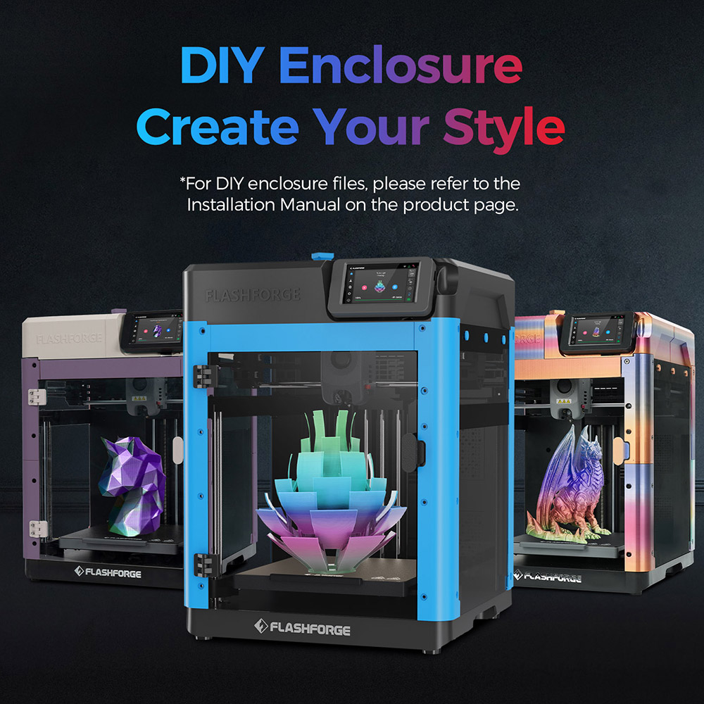 FLASHFORGE Adventurer 5M 3d Ya - Enclosure 3D Printer incelemesi ve fiyatı