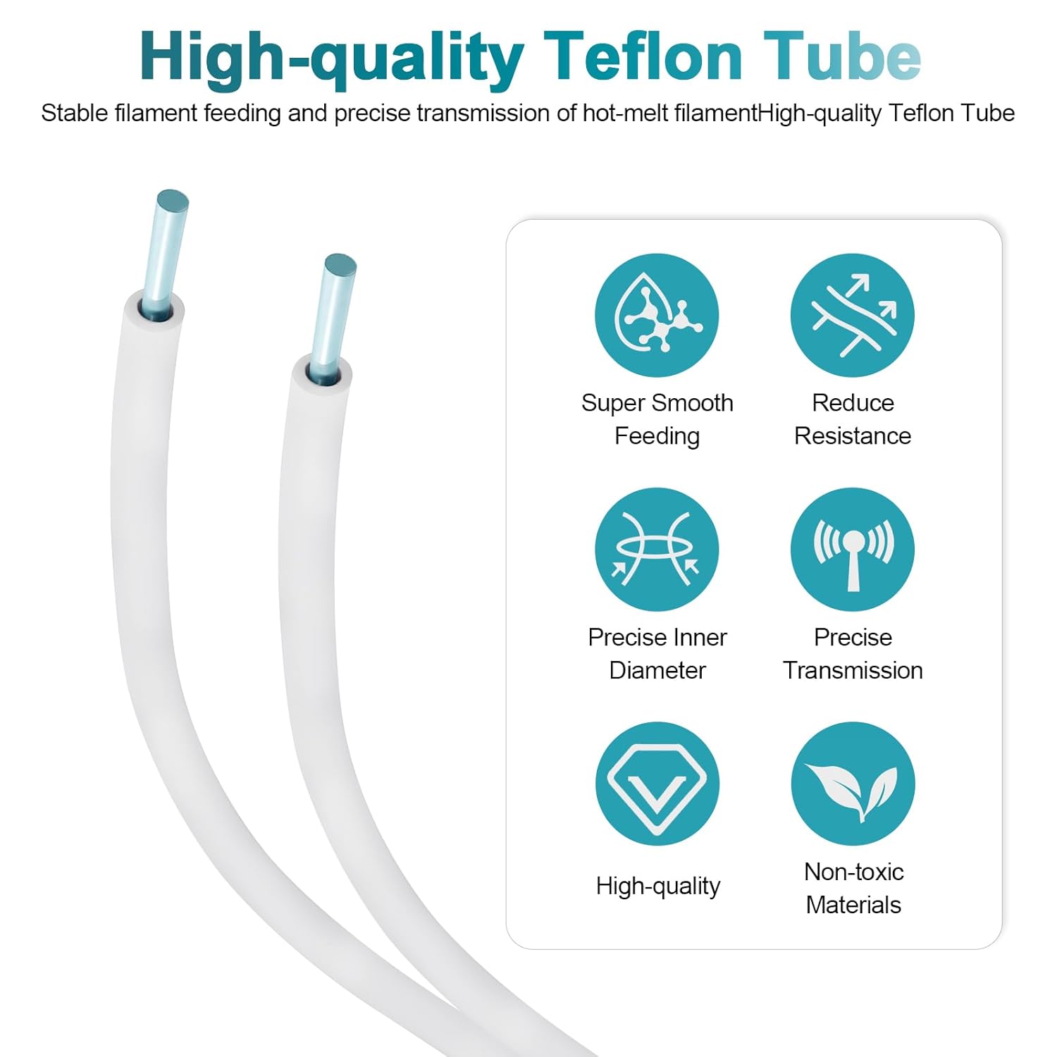 Bambu Lab PTFE Tüp 2.5mm ID×4m - Direct Drive Extruder incelemesi ve fiyatı