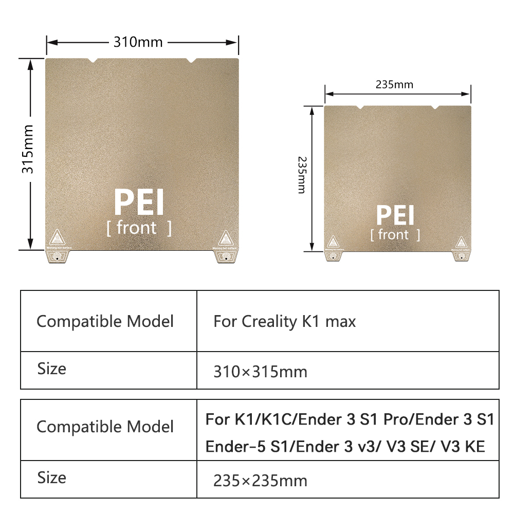 K1 Max Yapı Plakası Creality K - 3D Printer Bed incelemesi ve fiyatı