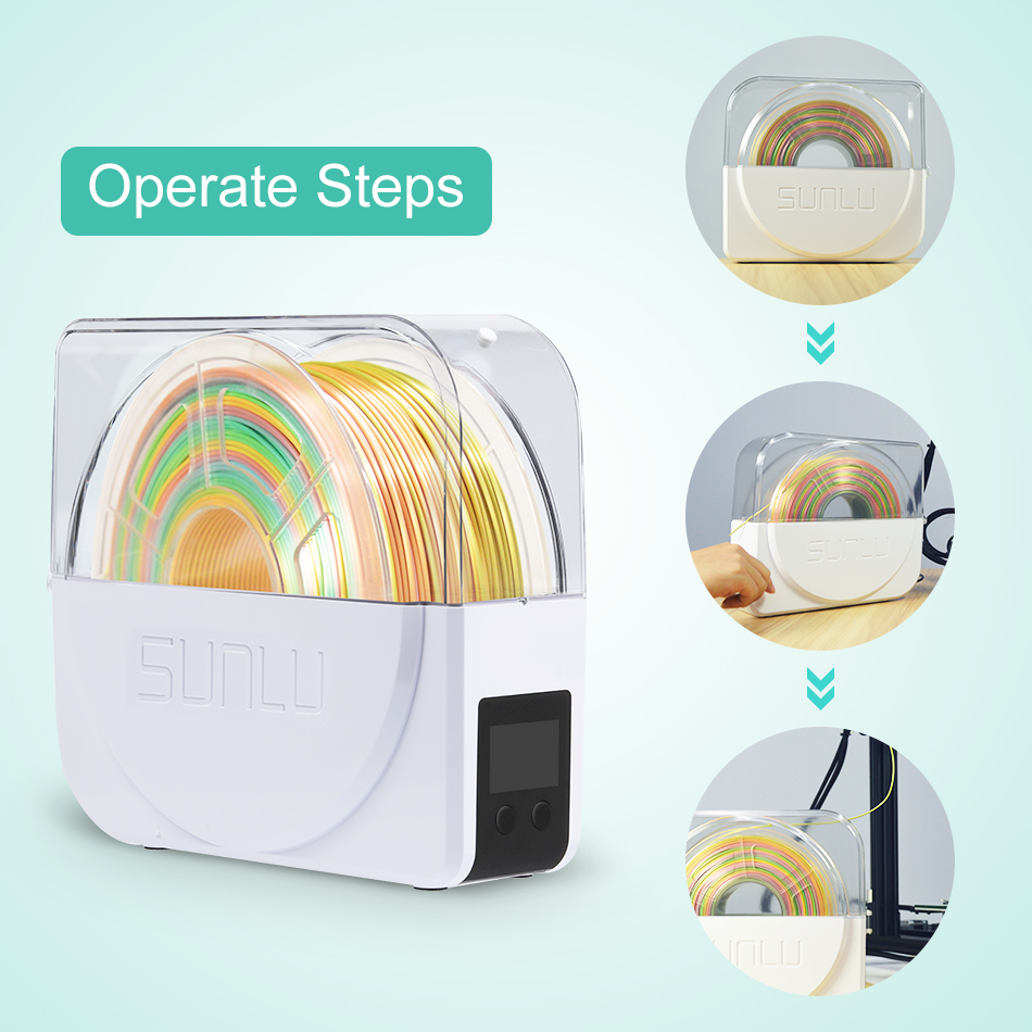 SUNLU Filament Kurutucu S1 Plu - Enclosure 3D Printer incelemesi ve fiyatı